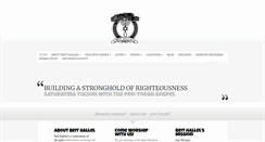 Desktop Screenshot of beithalleltucson.org